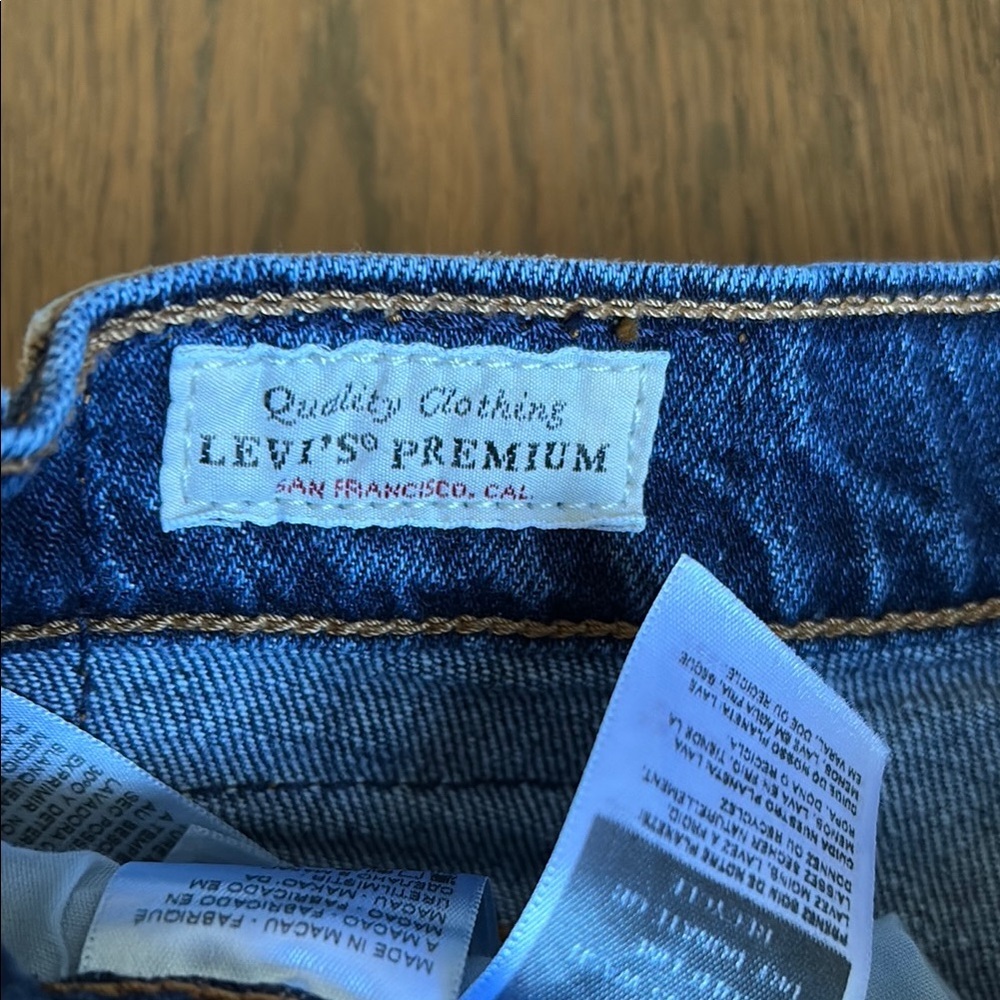 Levi’s ribcage straight ankle jeans size 26 - Picture 3 of 6